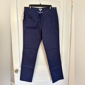 Peter Millar brand NEW golf pants size 34/32 color Navy